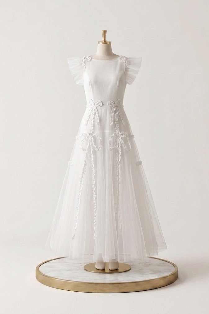 Chiffon A-Line Dress