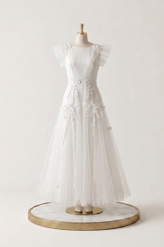 Chiffon A-Line Dress